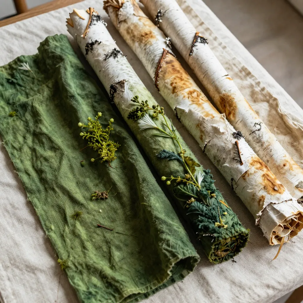 Kemisk proces ved naturlig tekstilfarvning med mordanter